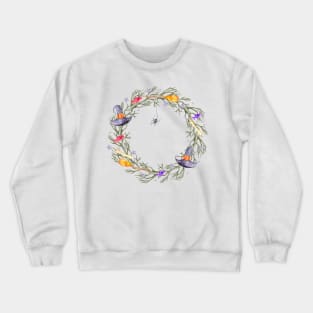 Halloween  Wreath Crewneck Sweatshirt